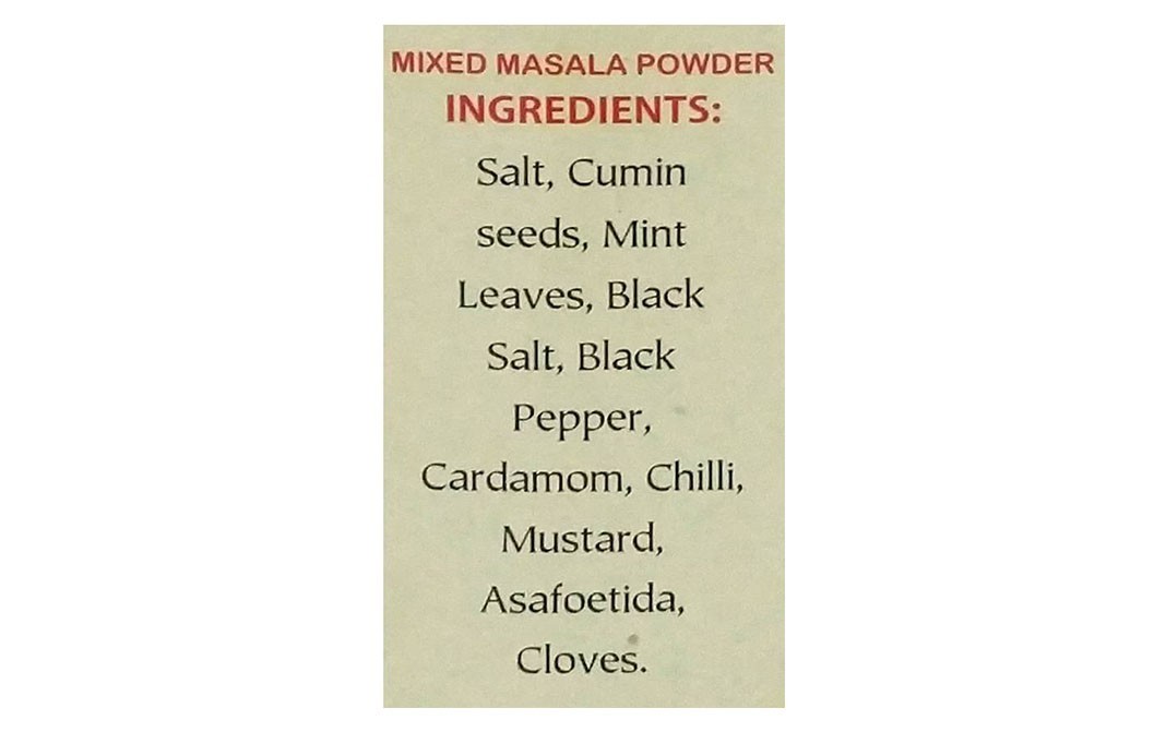 Ashok Raita Masala    Box  100 grams